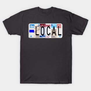 South Dakota Local, License Plate T-Shirt